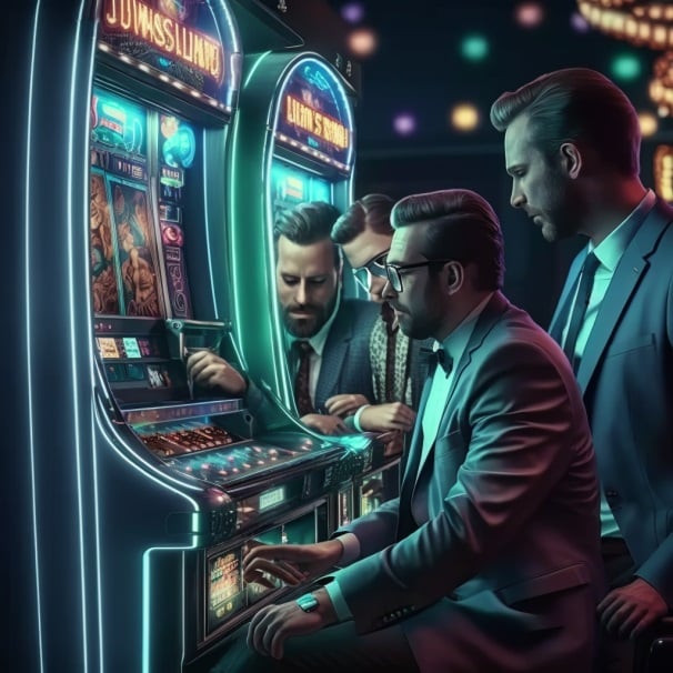 Maldavan_Players_in_Casino_playing_on_a_slot_machine_obviously