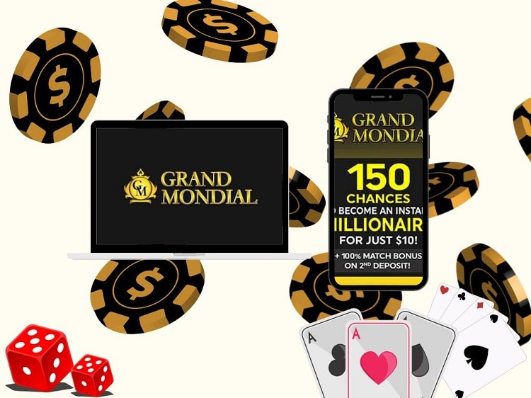How to sign up at Grand Mondial Casino pic 2