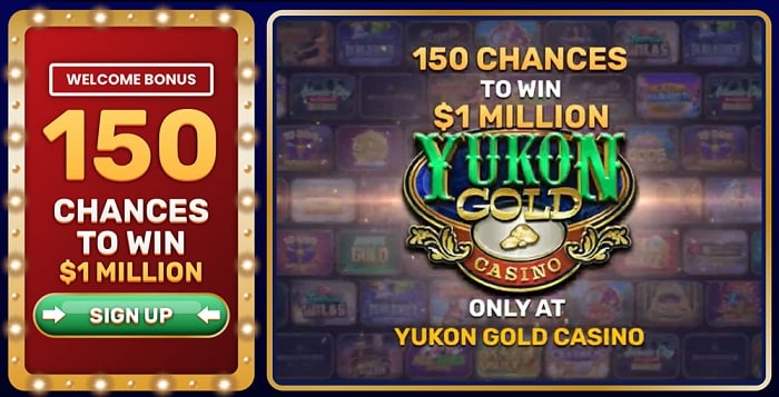 Mega Million Spins at Yukon Gold Casino! pic
