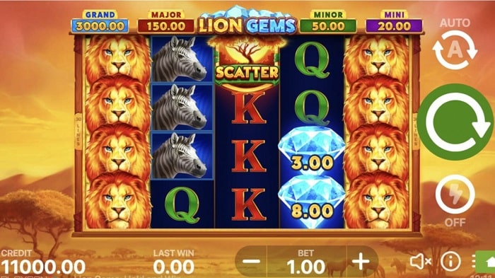 Fairspin Casino's Lion Gems pic 2