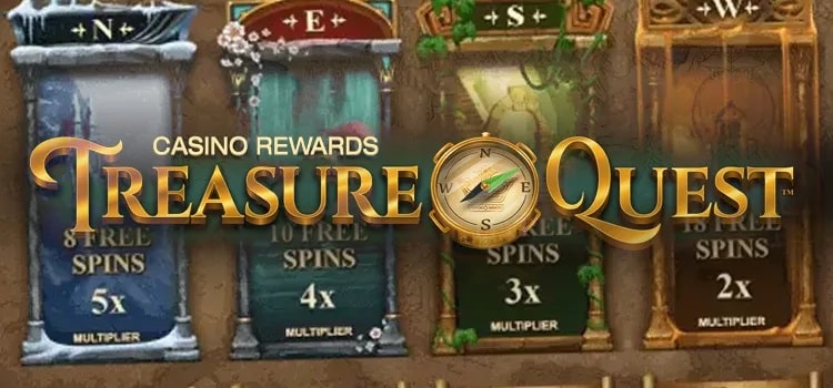 Luxury Casino's Casino Rewards - Treasure Quest Takes Players on a Jackpot Journey pic