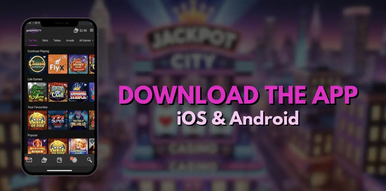 Jackpot City Casino App and Mobile Interface in Canada