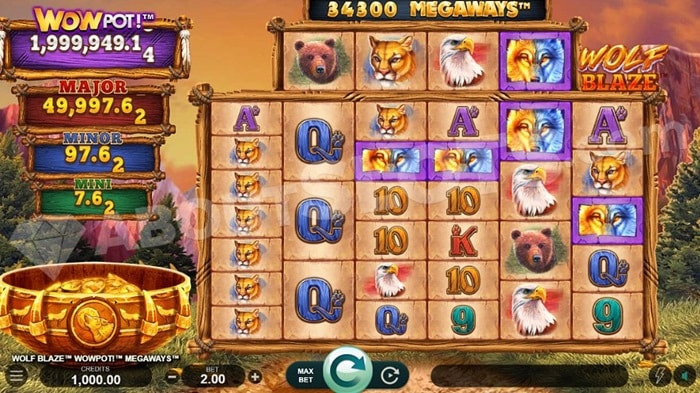 Wolf Blaze WowPot! Megaways Takes the Slots World by Storm pic